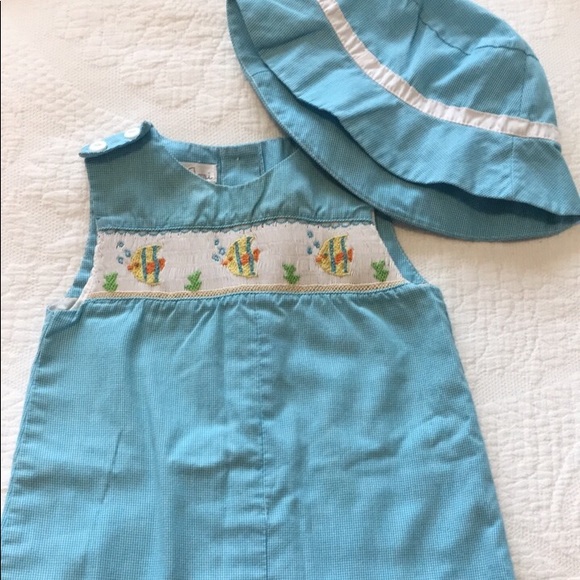 ❌❌Petit Ami boys smocked outfit❌❌SOLD - Picture 1 of 4